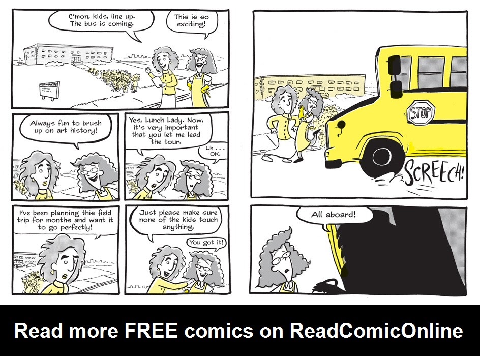 Read online Lunch Lady and the Field Trip Fiasco comic -  Issue # Full - 7