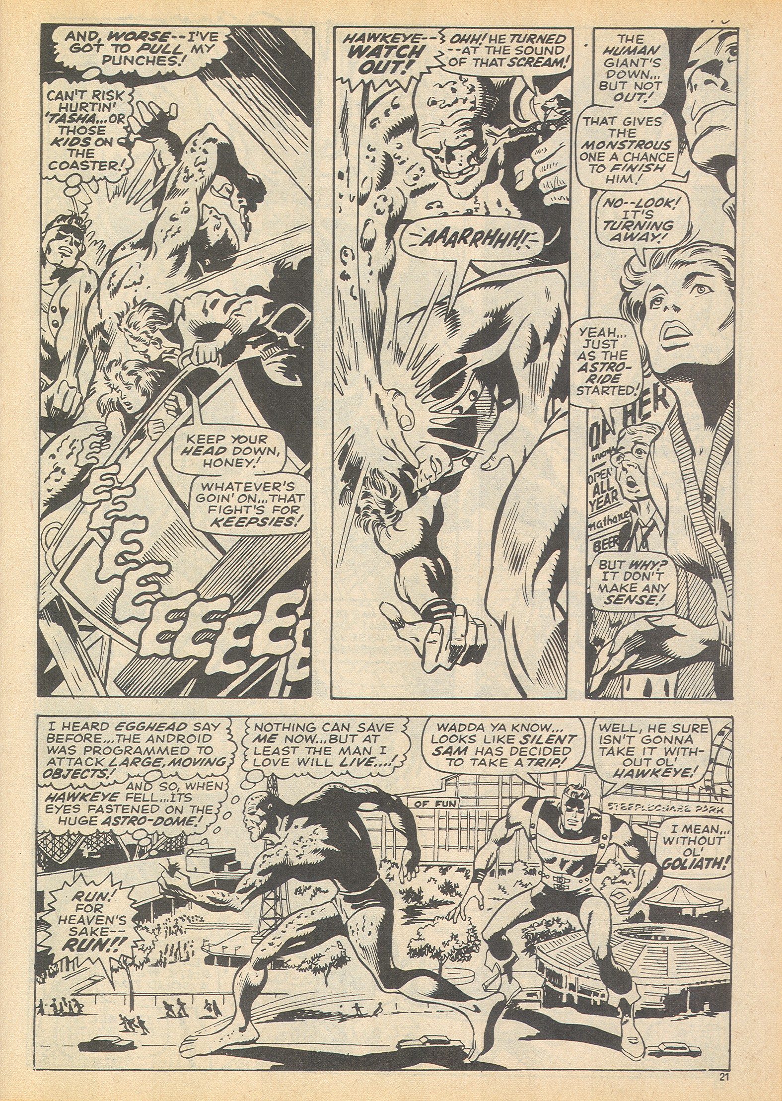 Read online The Avengers (1973) comic -  Issue #93 - 21