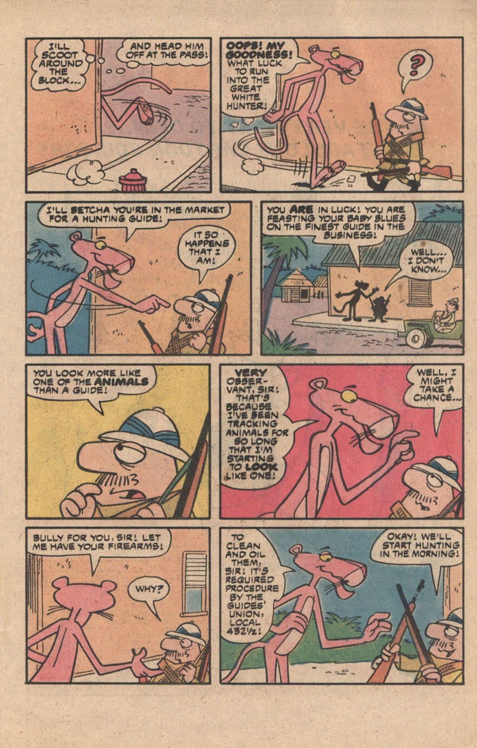 Read online The Pink Panther (1971) comic -  Issue #68 - 17