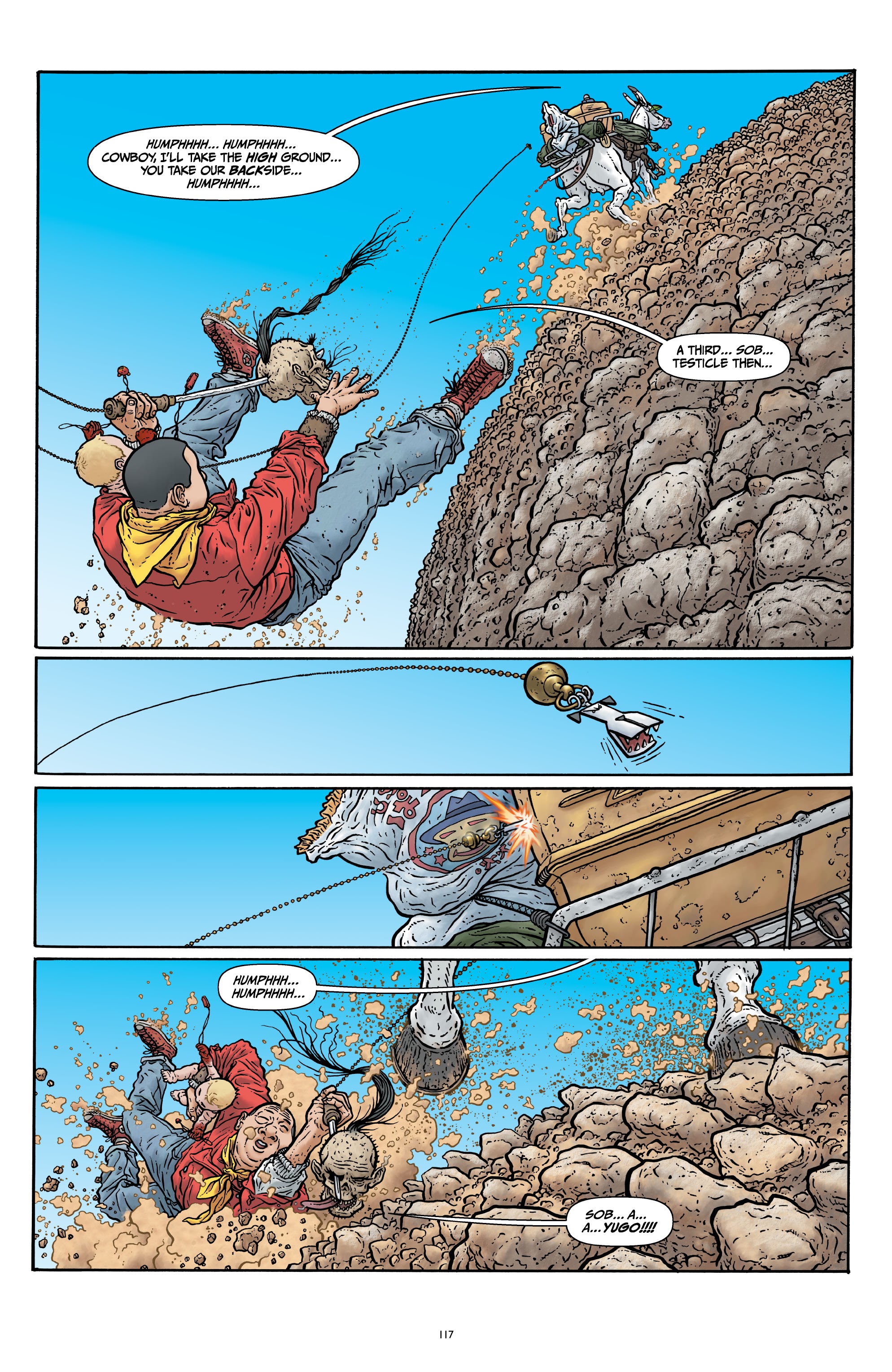 Read online Shaolin Cowboy comic -  Issue # _Start Trek (Part 1) - 92