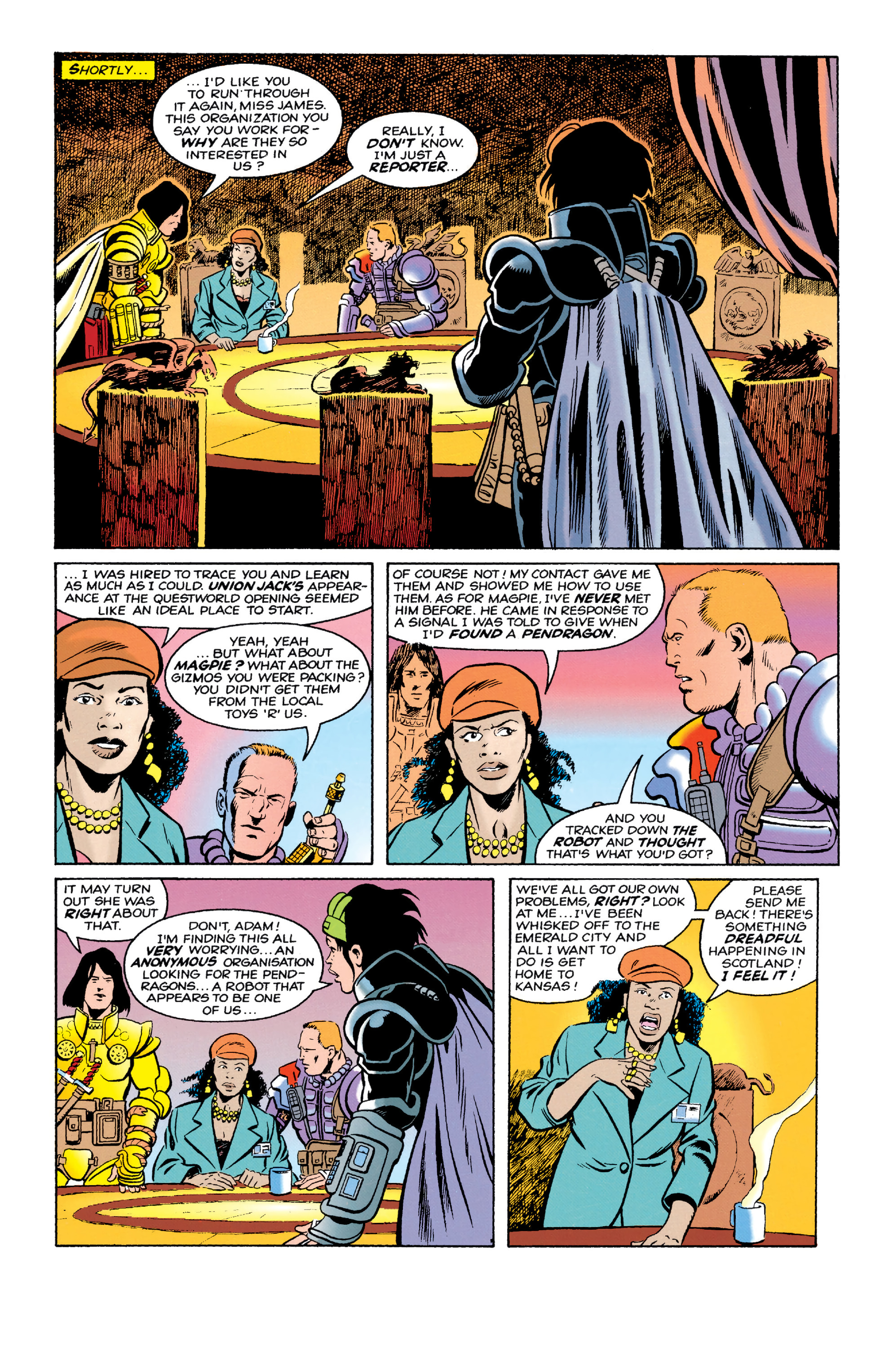 Read online Knights of Pendragon Omnibus comic -  Issue # TPB (Part 5) - 96