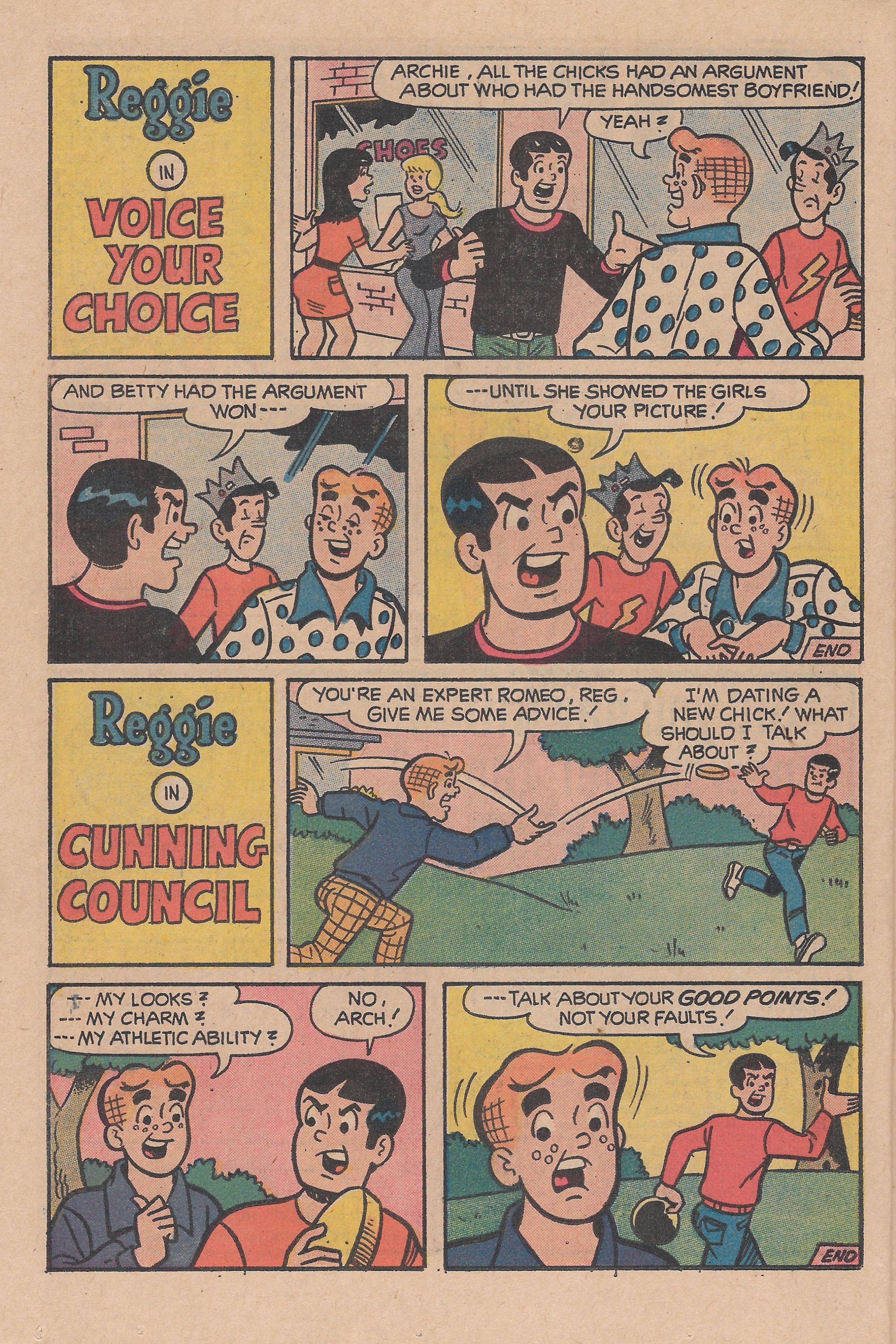Read online Reggie's Wise Guy Jokes comic -  Issue #26 - 30
