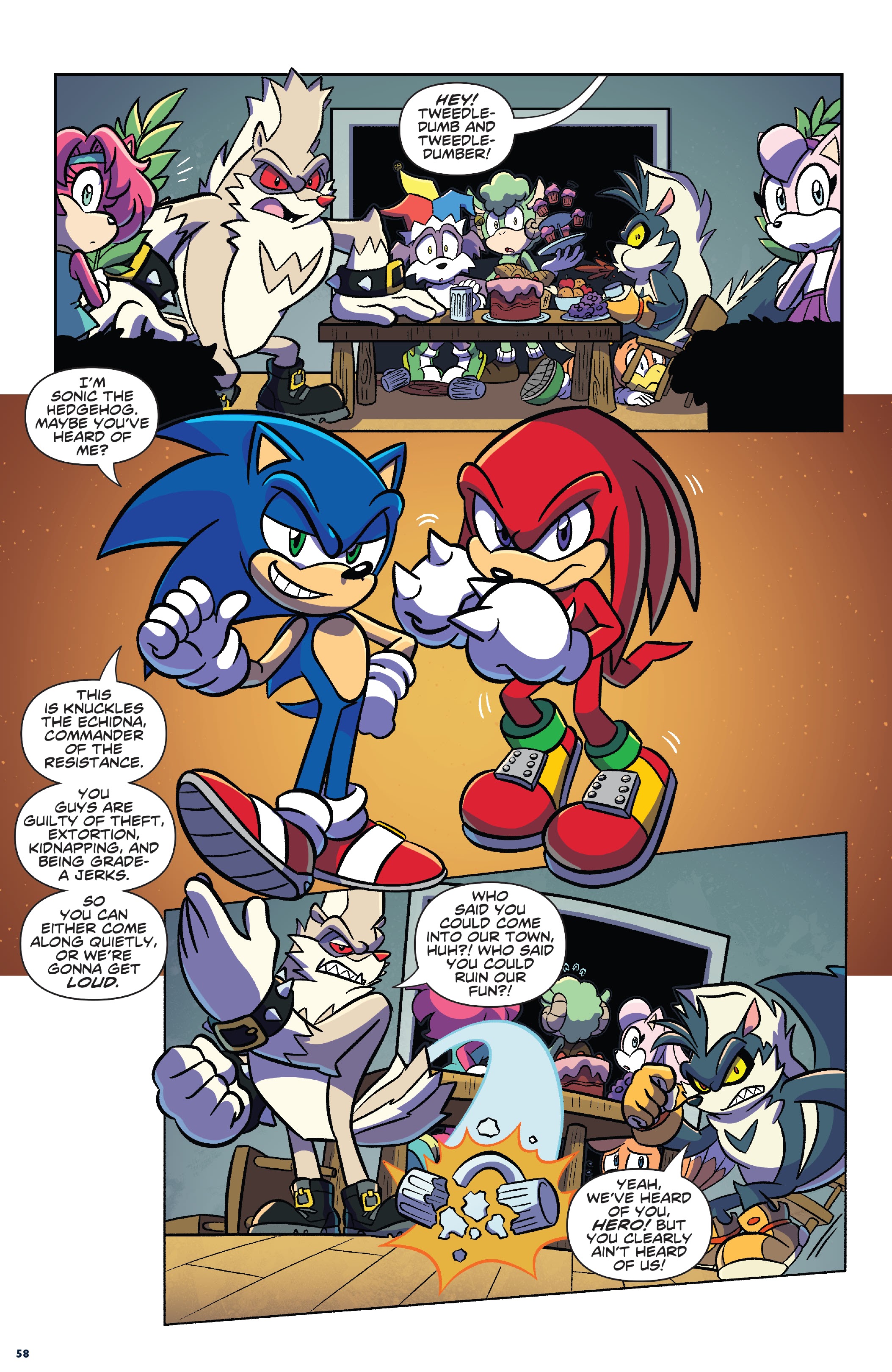 Read online Sonic the Hedgehog (2018) comic -  Issue # _The IDW Collection 1 (Part 1) - 56