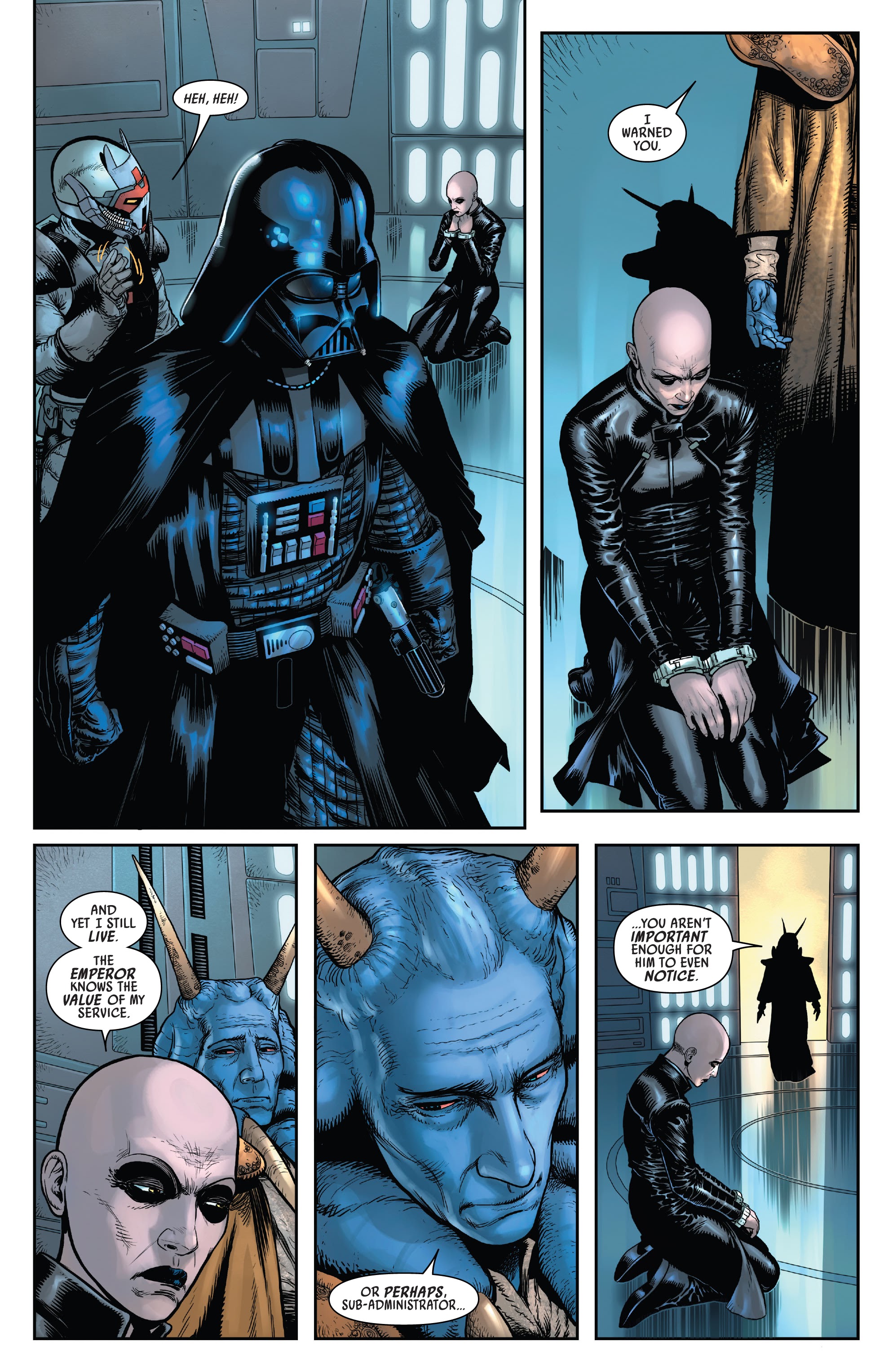 Read online Star Wars: Darth Vader (2020) comic -  Issue #17 - 18