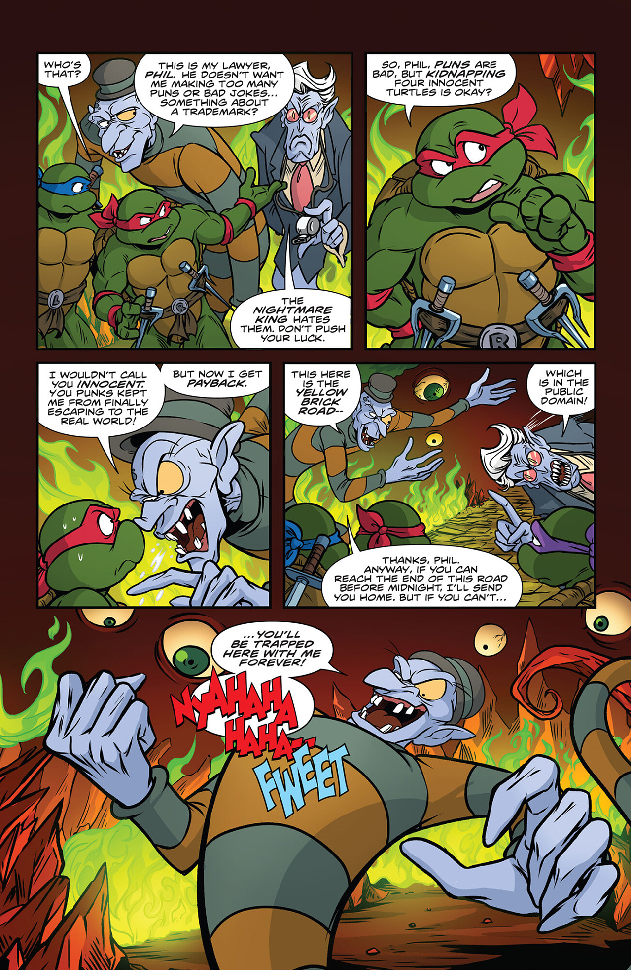 Read online Teenage Mutant Ninja Turtles: Saturday Morning Adventures – Halloween Special comic -  Issue # Full - 10