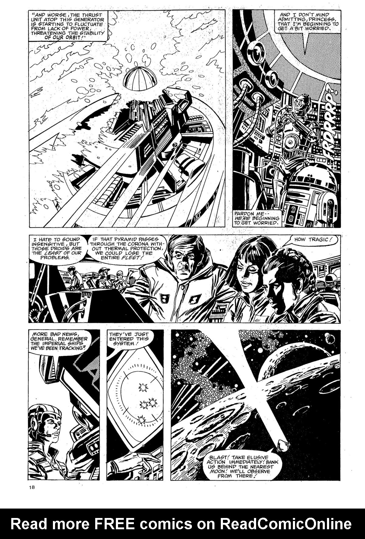 Read online Star Wars Weekly comic -  Issue #158 - 18