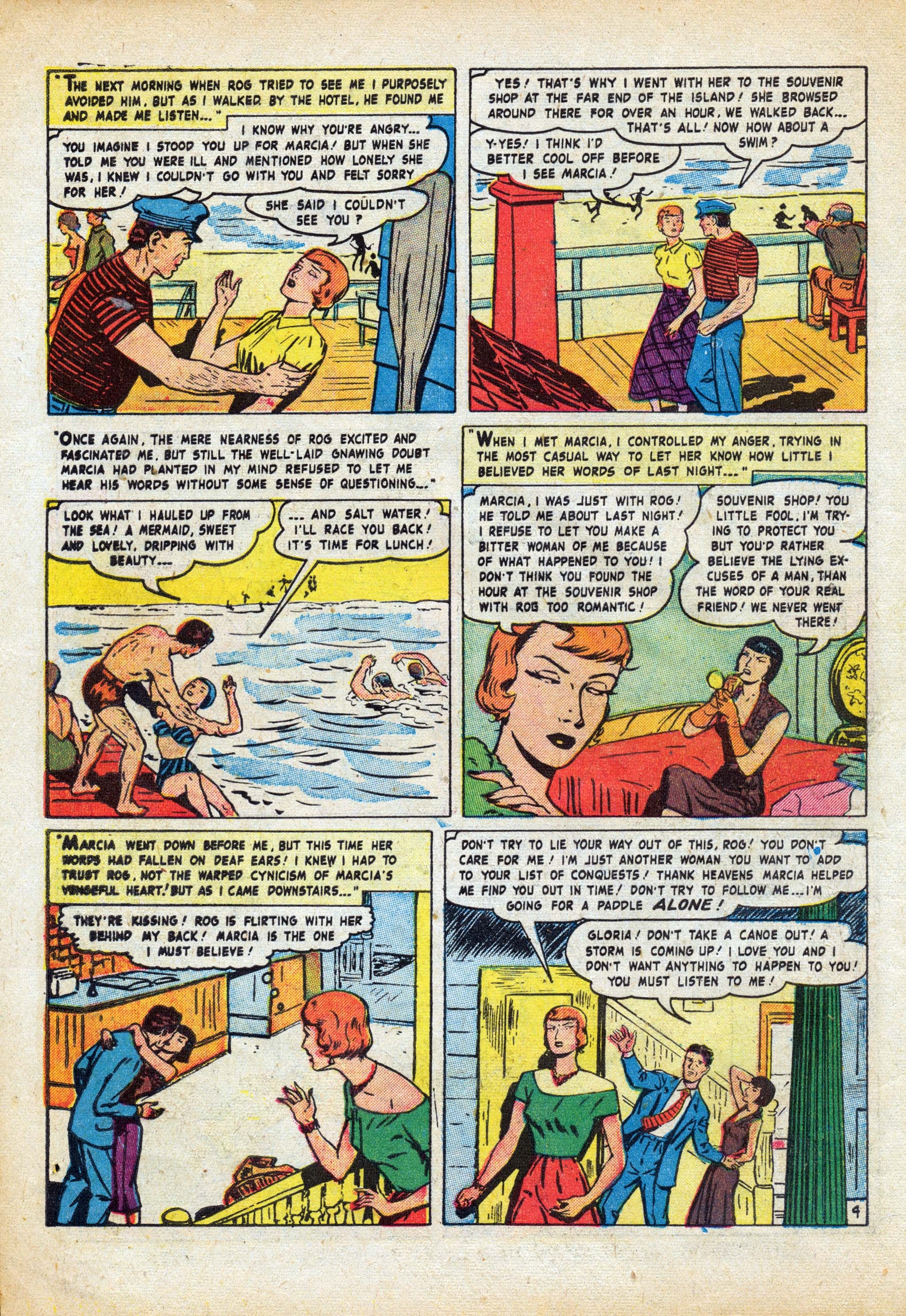 Read online Love Romances comic -  Issue #17 - 6