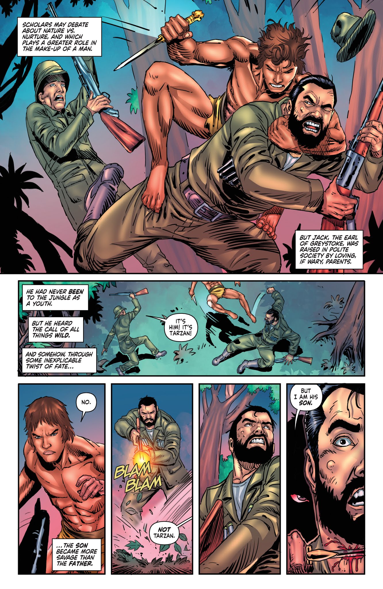 Read online Red Sonja/Tarzan comic -  Issue #3 - 8