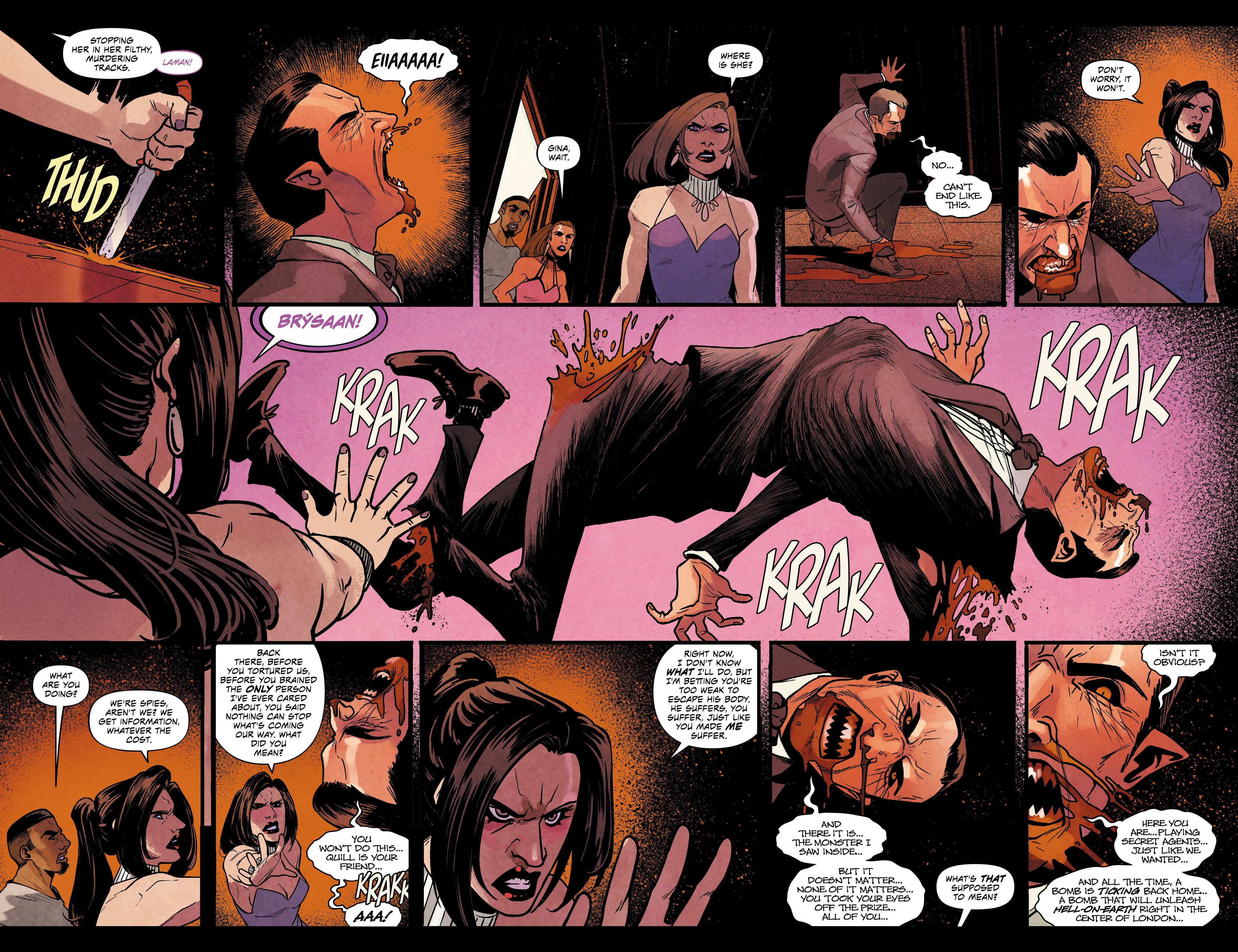 Read online Shadow Service comic -  Issue #9 - 21