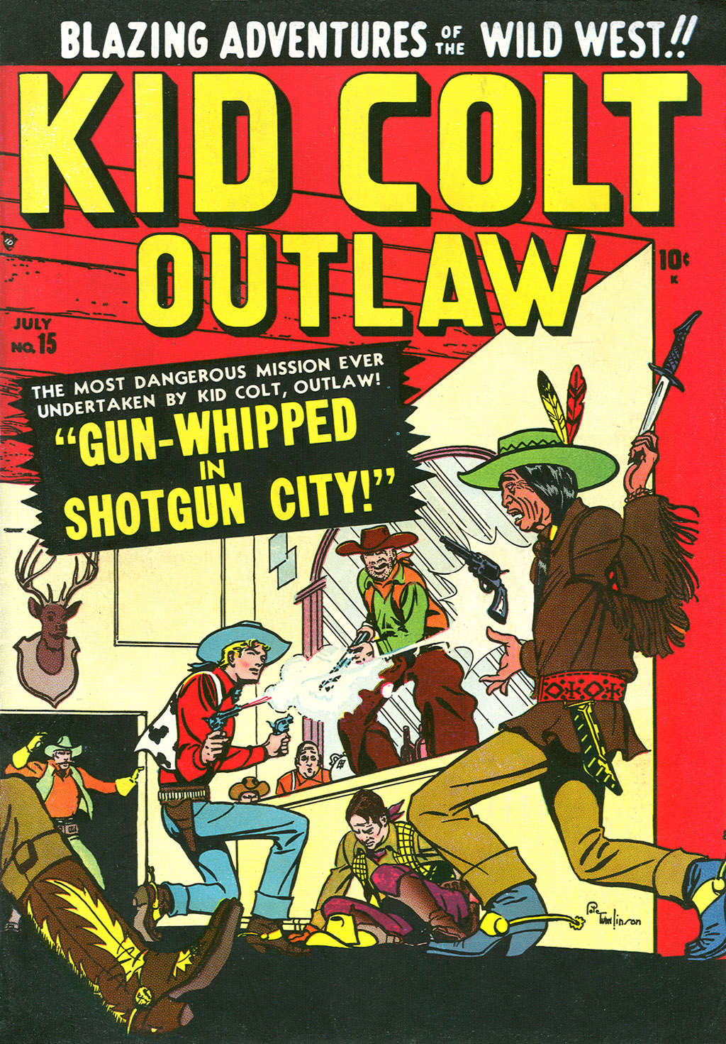 Read online Kid Colt Outlaw comic -  Issue #15 - 1