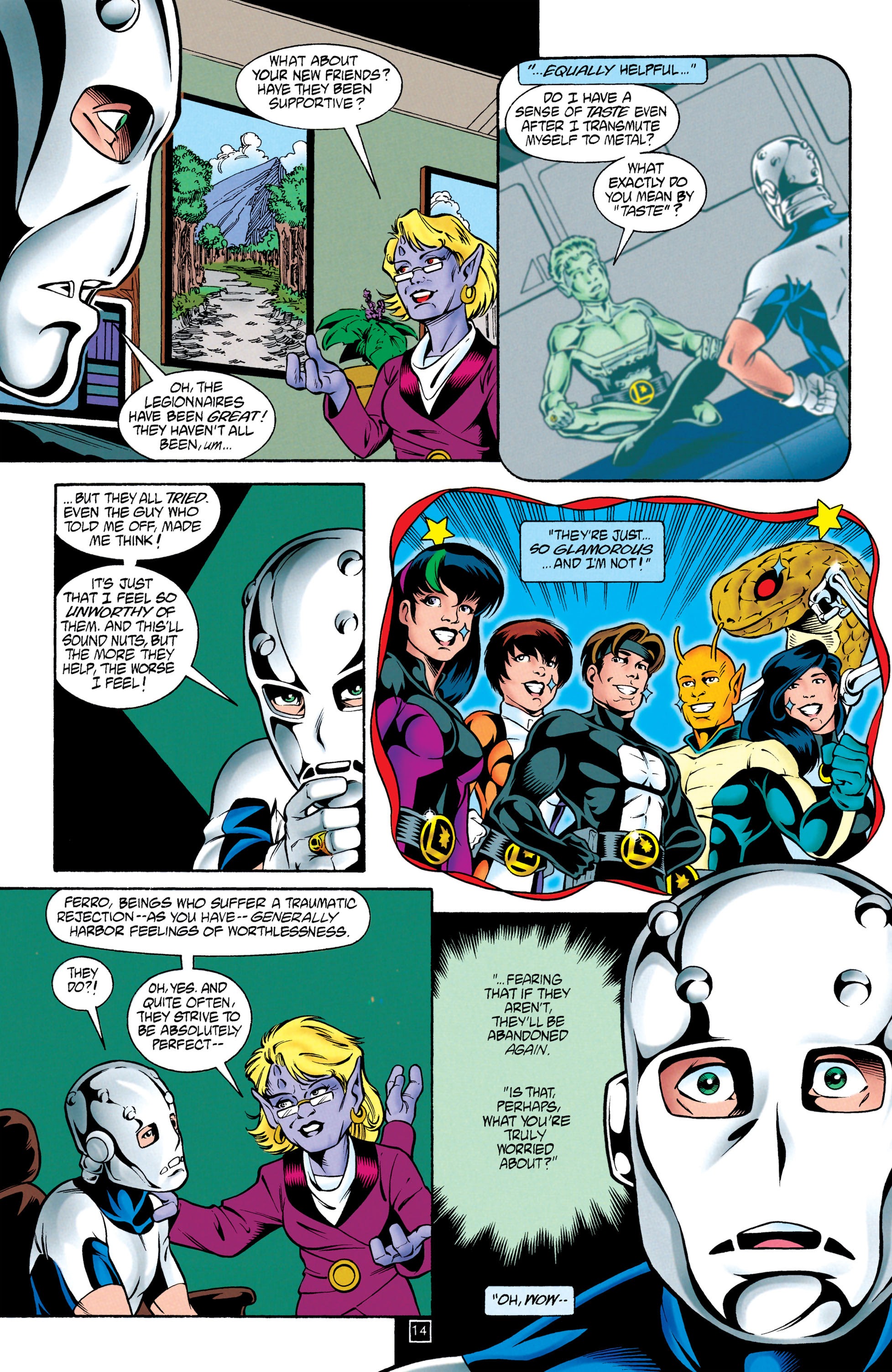 Read online Legionnaires comic -  Issue #58 - 15