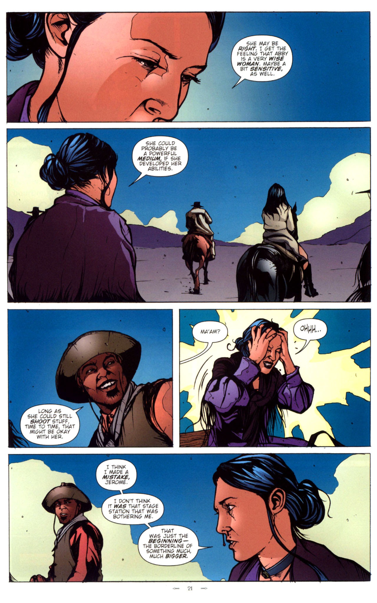 Read online Desperadoes: Banners of Gold comic -  Issue #3 - 23