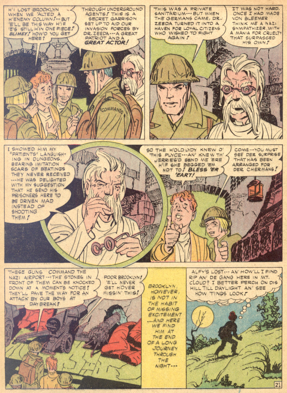 Read online Boy Commandos comic -  Issue #4 - 23