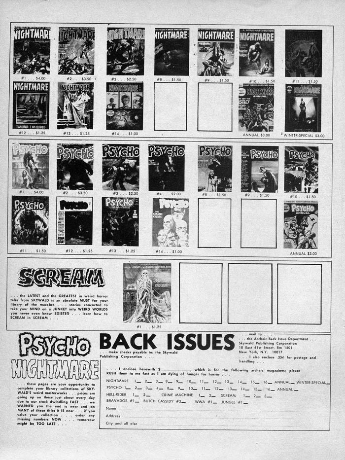 Read online Psycho comic -  Issue #14 - 43