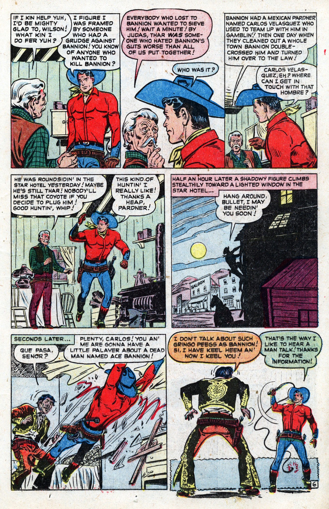 Read online Whip Wilson comic -  Issue #10 - 17