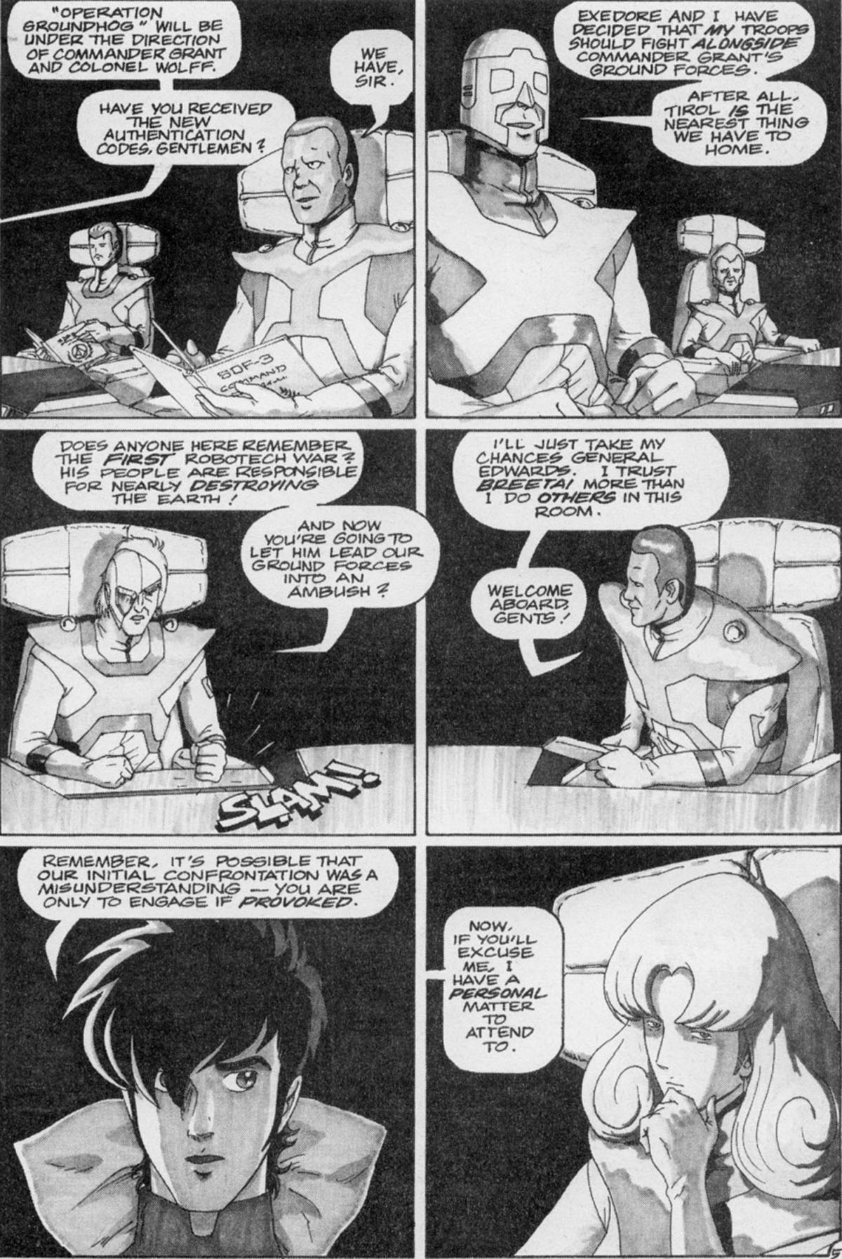 Read online Robotech II: The Sentinels - The Marriage of Rick Hunter and Lisa Hayes comic -  Issue # TPB 3 - 89