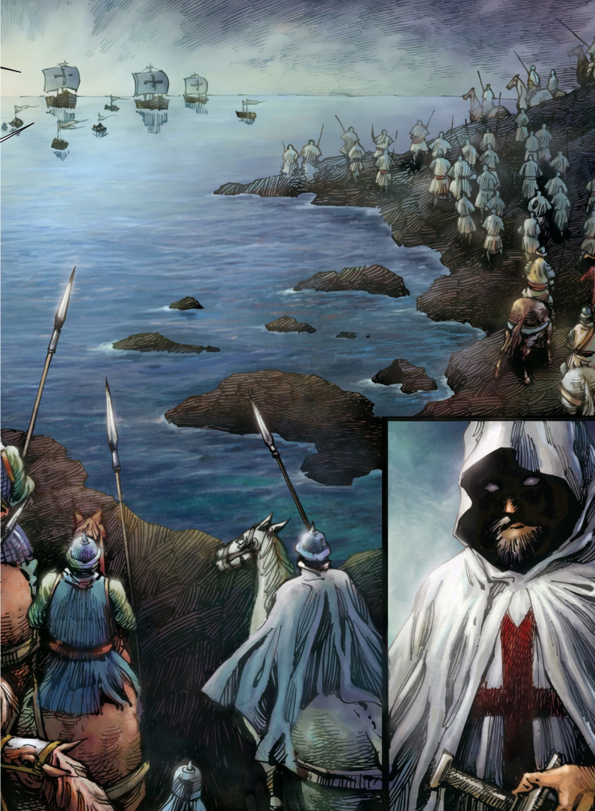 Read online Crusades comic -  Issue #3 - 14