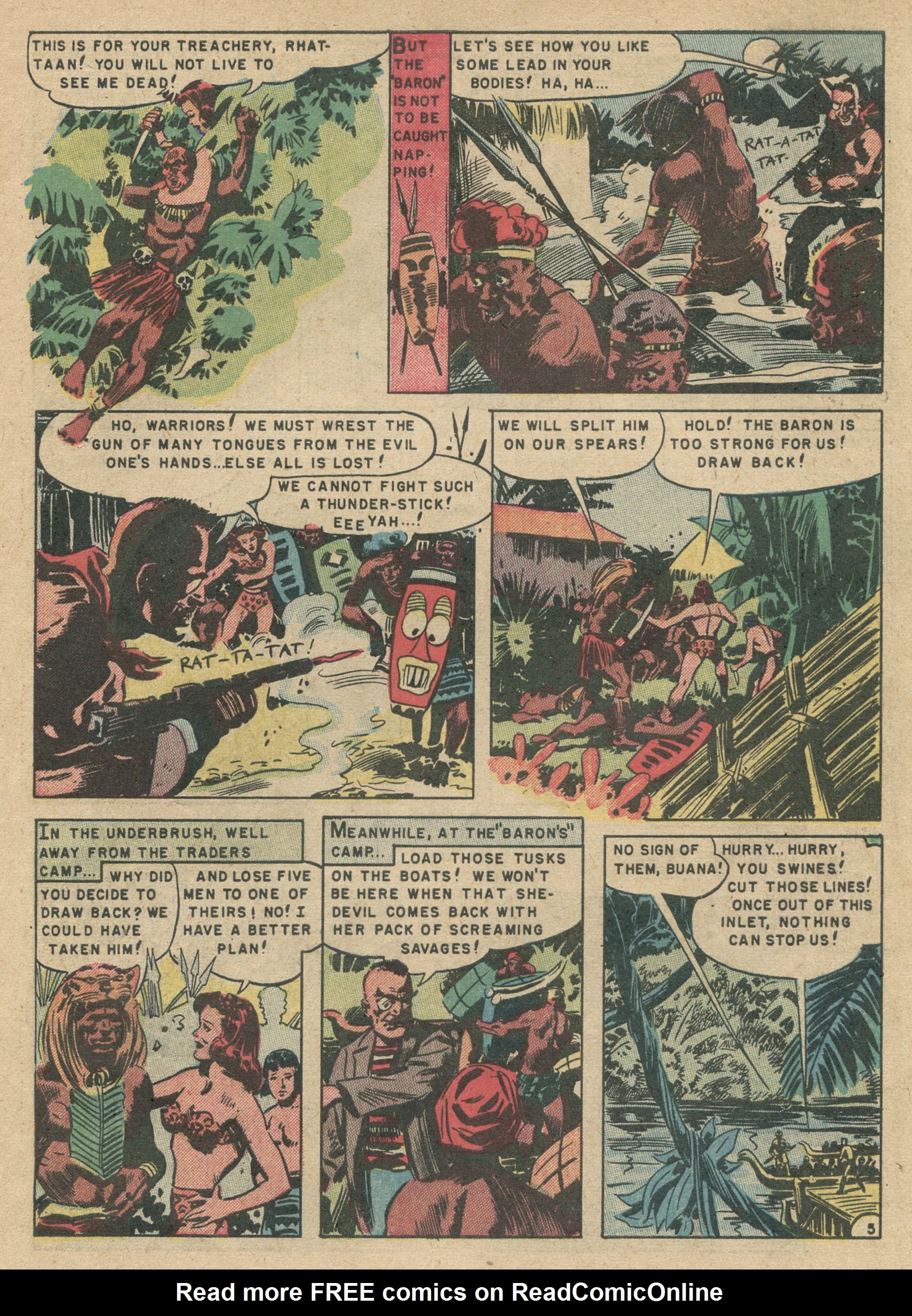 Read online Taanda White Princess of the Jungle comic -  Issue #2 - 7