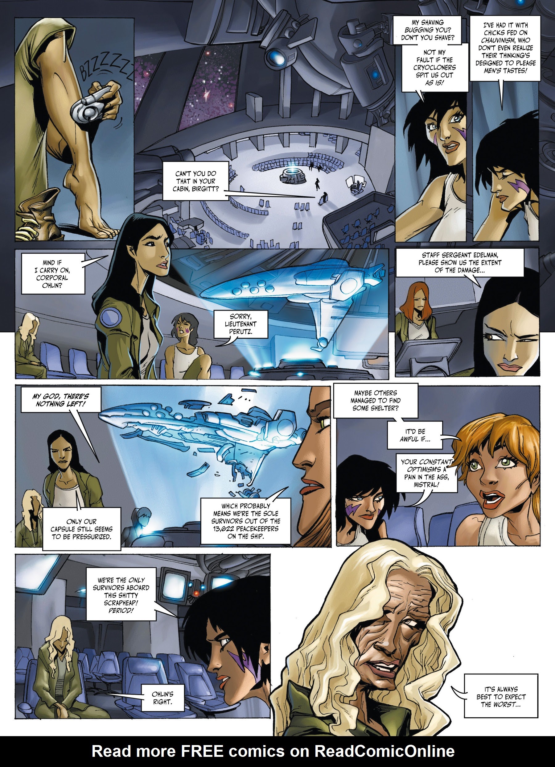 Read online Off-World Blues comic -  Issue #1 - 19
