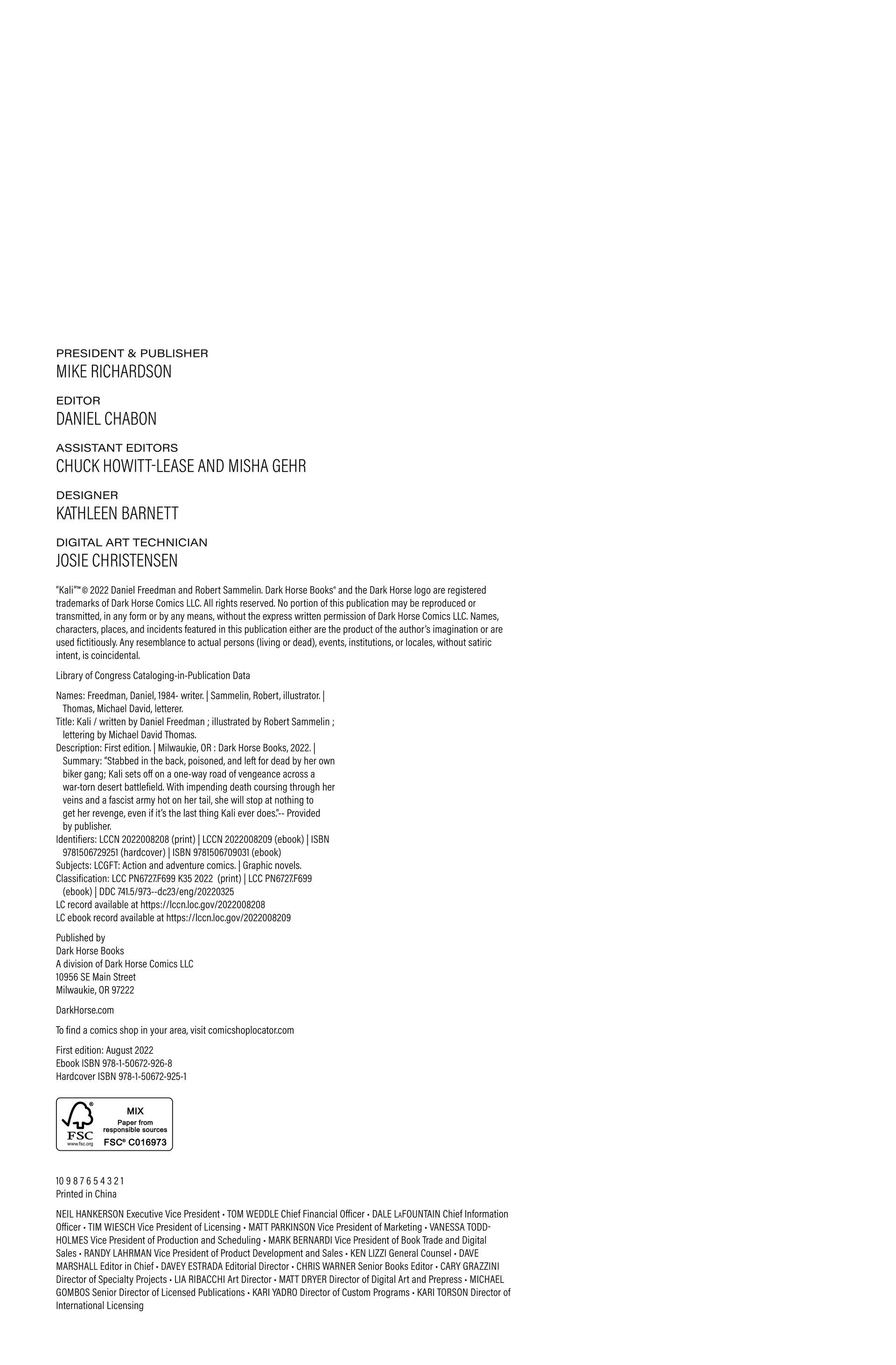 Read online Kali comic -  Issue # TPB (Part 1) - 6