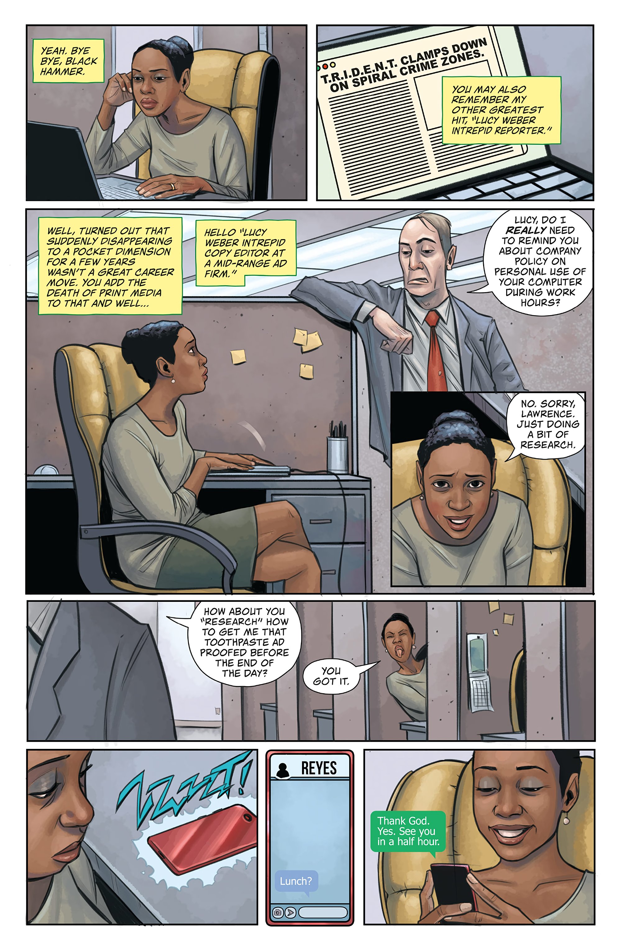 Read online Black Hammer Library Edition comic -  Issue # TPB 3 (Part 1) - 23