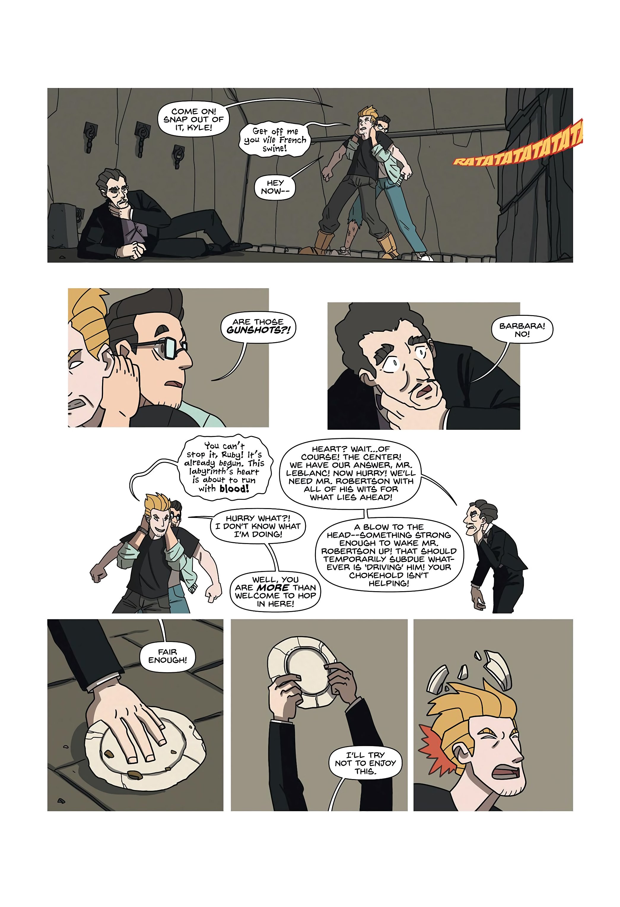 Read online Evil Cast comic -  Issue # TPB (Part 1) - 91