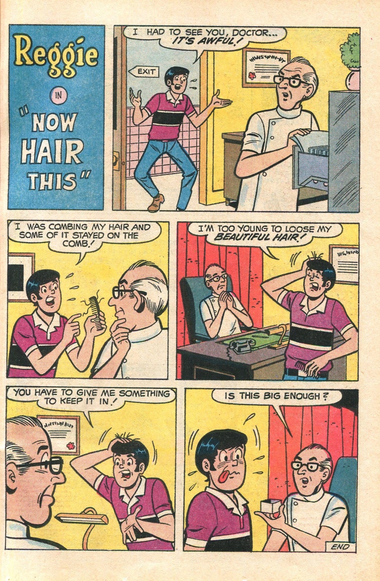 Read online Reggie's Wise Guy Jokes comic -  Issue #9 - 11