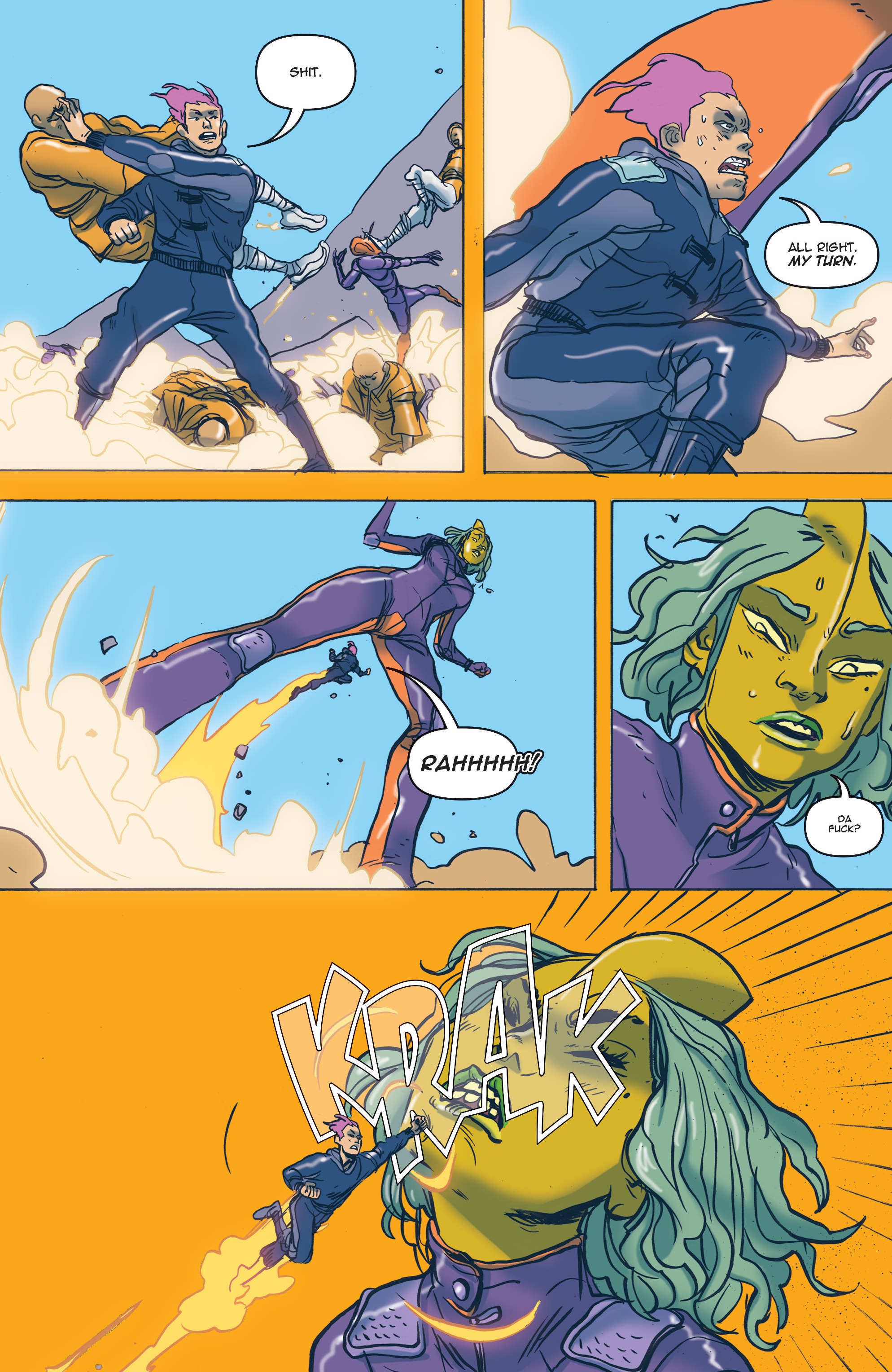 Read online Jenny Zero comic -  Issue #4 - 5