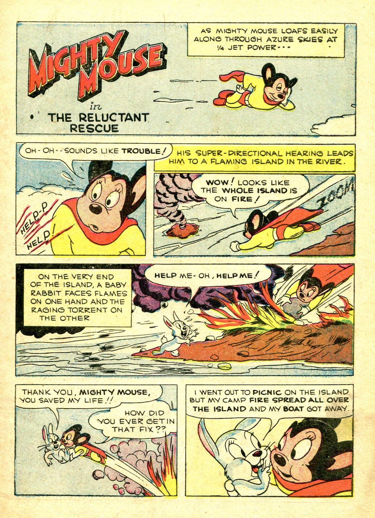 Read online Paul Terry's Mighty Mouse Comics comic -  Issue #30 - 3