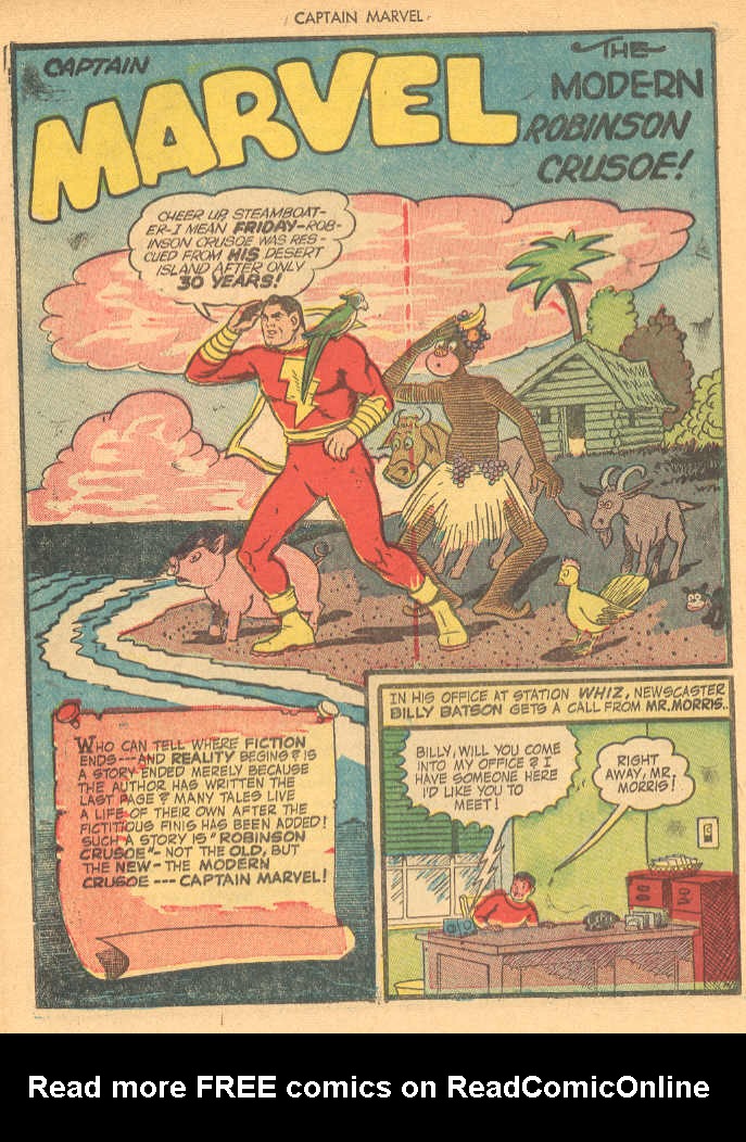 Read online Captain Marvel Adventures comic -  Issue #30 - 18