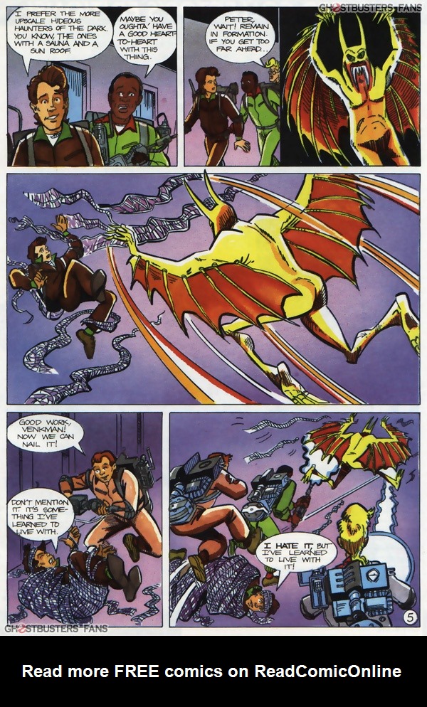 Read online Real Ghostbusters comic -  Issue #28 - 6