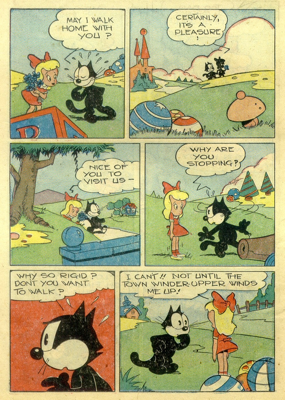 Read online Felix the Cat (1948) comic -  Issue #9 - 34