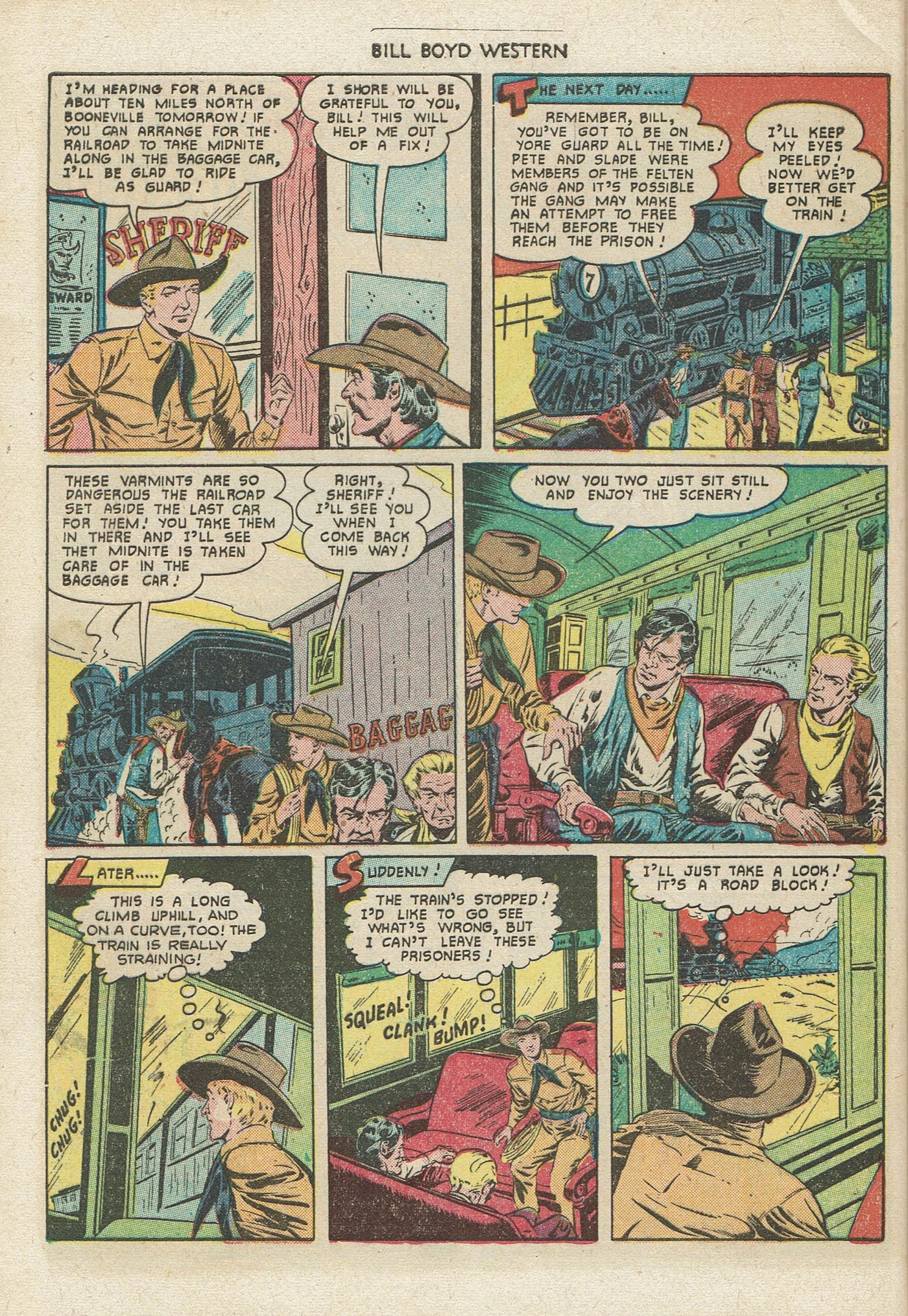 Read online Bill Boyd Western comic -  Issue #13 - 44