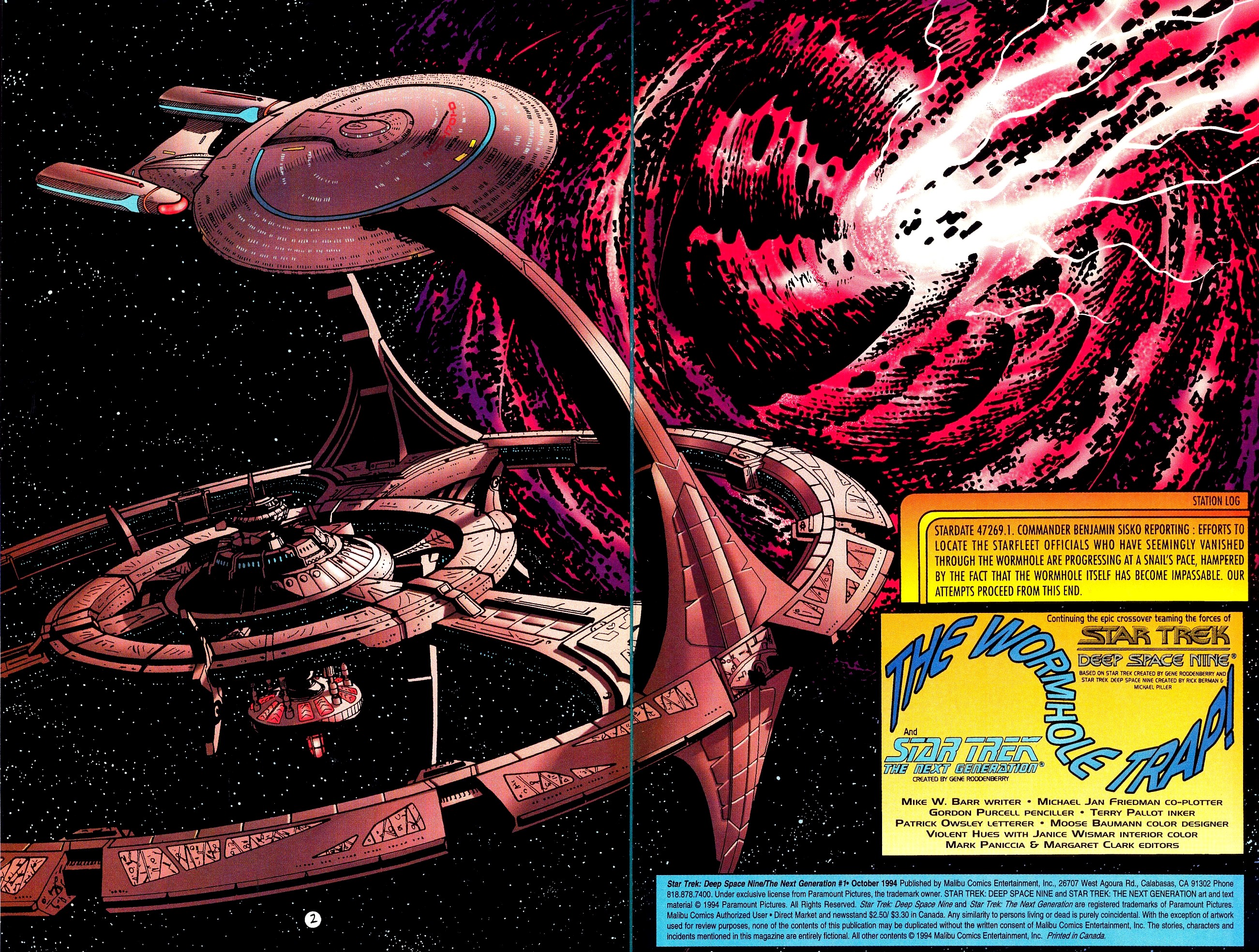 Read online Star Trek: Deep Space Nine/The Next Generation comic -  Issue #1 - 4