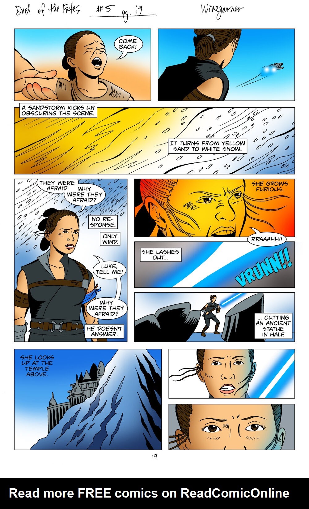Read online Star Wars: Duel of the Fates comic -  Issue #5 - 20