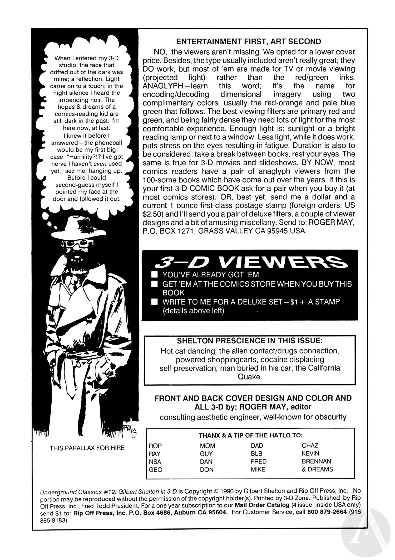 Read online Underground Classics comic -  Issue #12 - 2