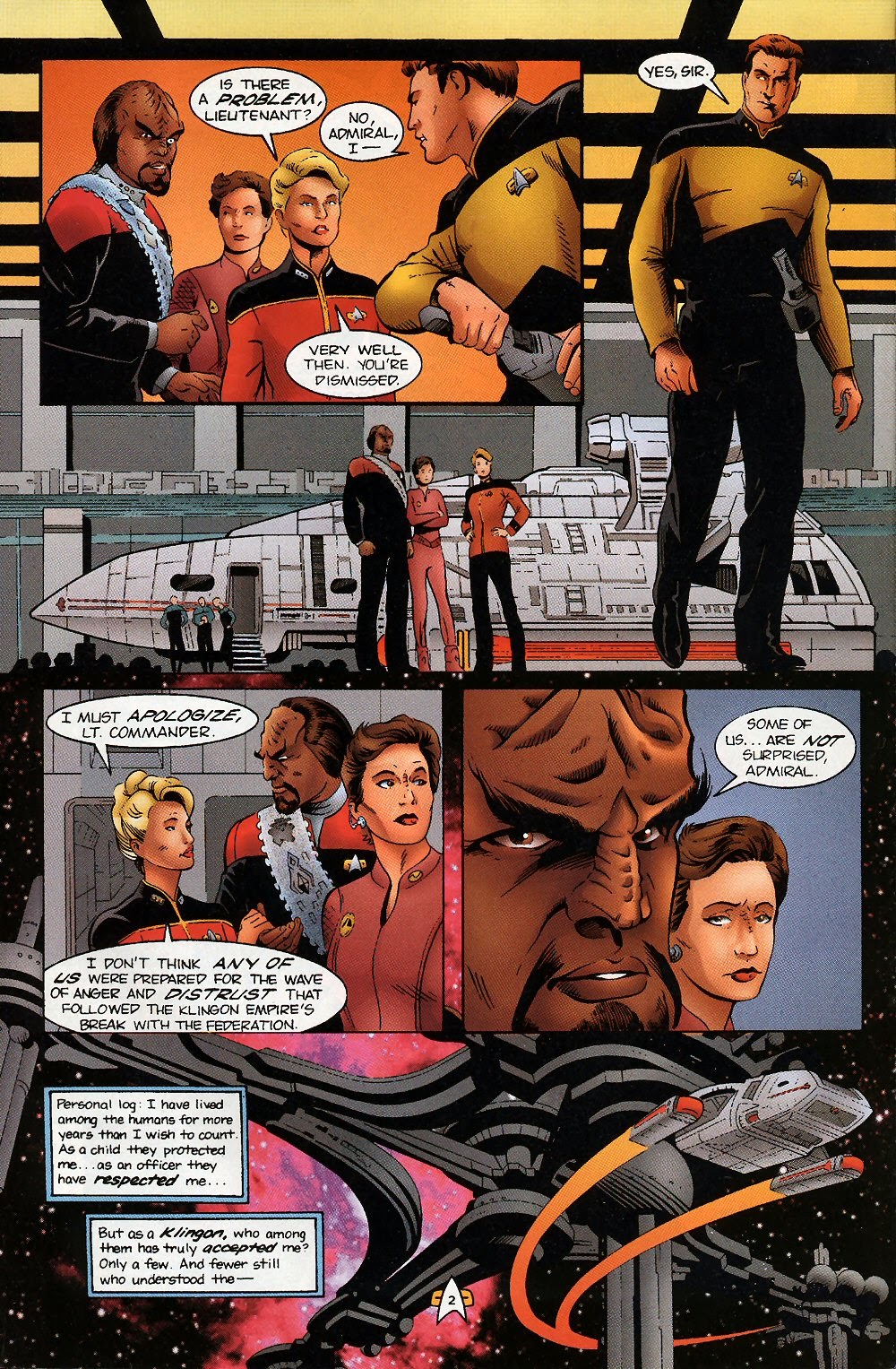 Read online Star Trek: Deep Space Nine: Worf Special comic -  Issue # Full - 4