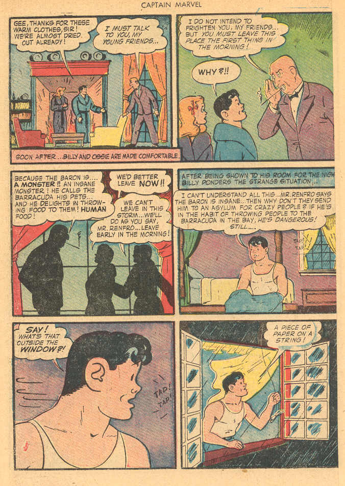 Read online Captain Marvel Adventures comic -  Issue #30 - 36