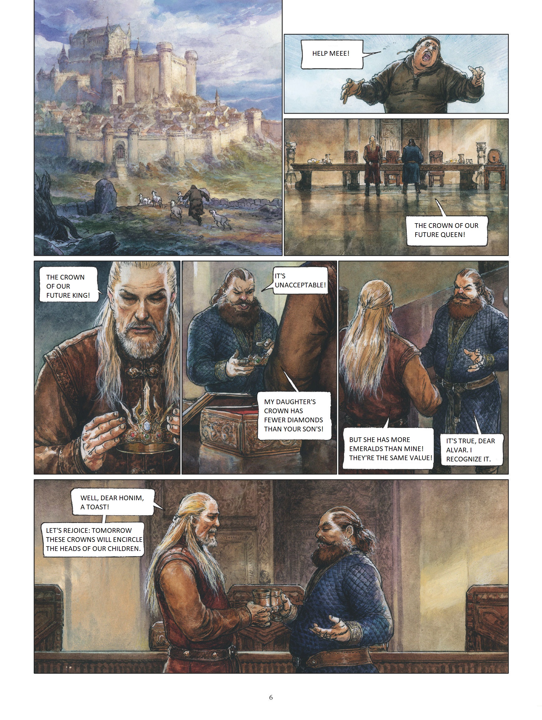 Read online Royal Blood comic -  Issue #4 - 8