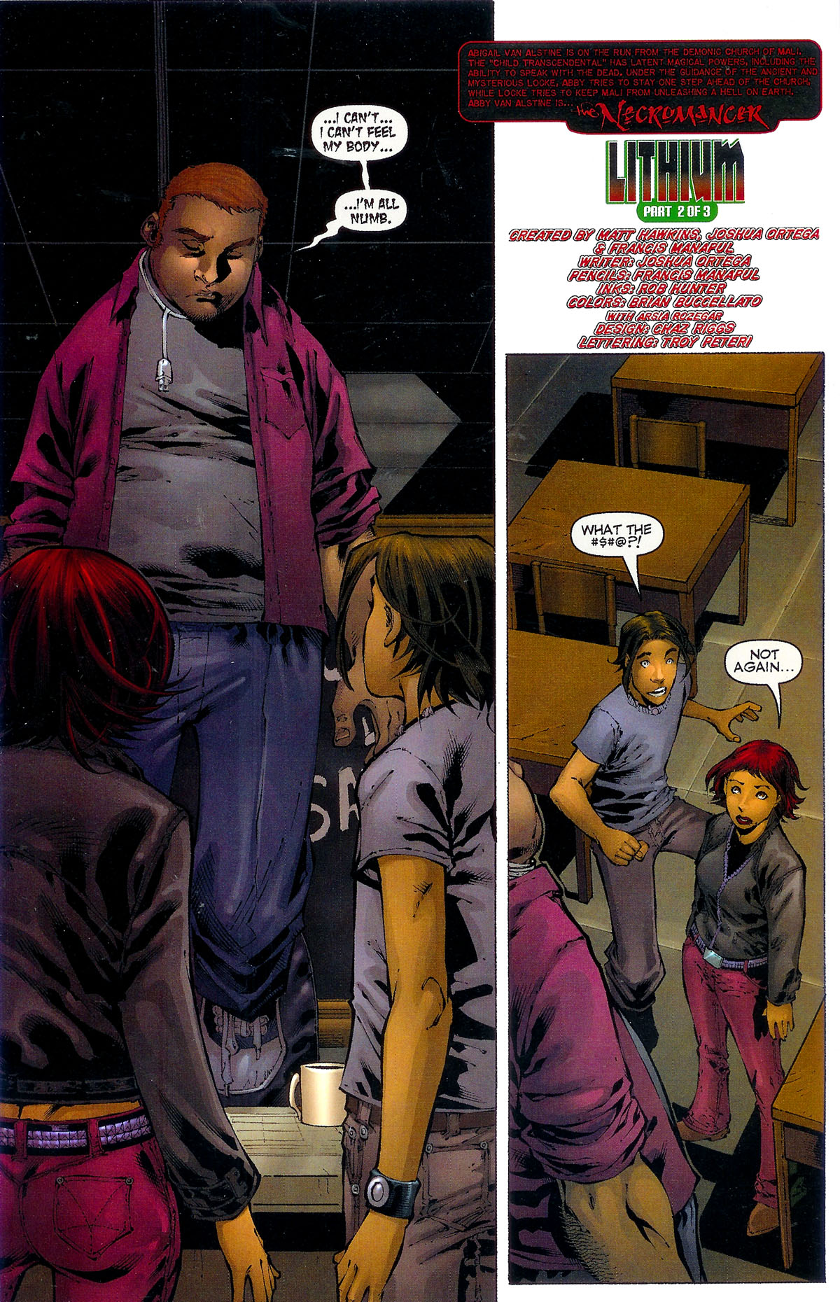 Read online The Necromancer comic -  Issue #5 - 3