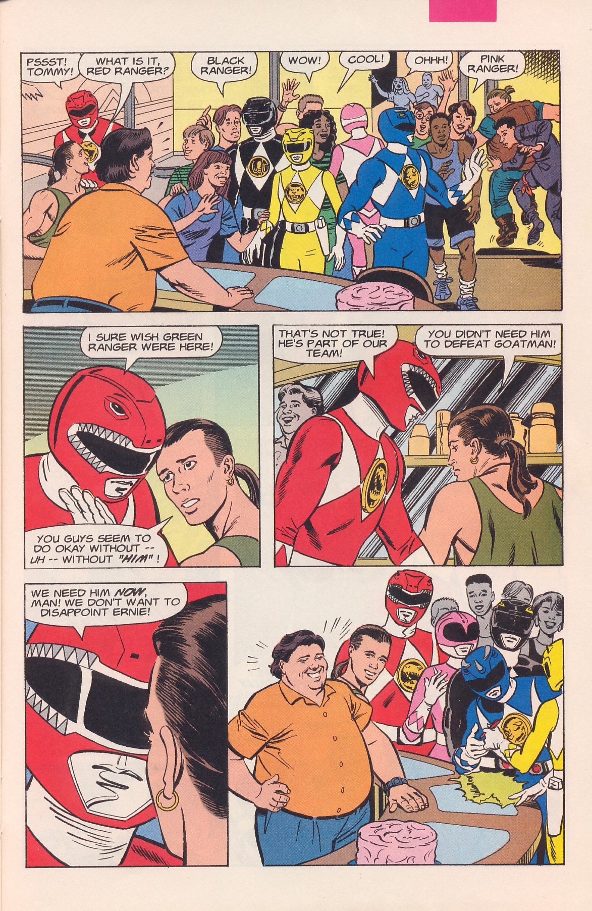 Read online Saban's Mighty Morphin Power Rangers (1994) comic -  Issue #2 - 29