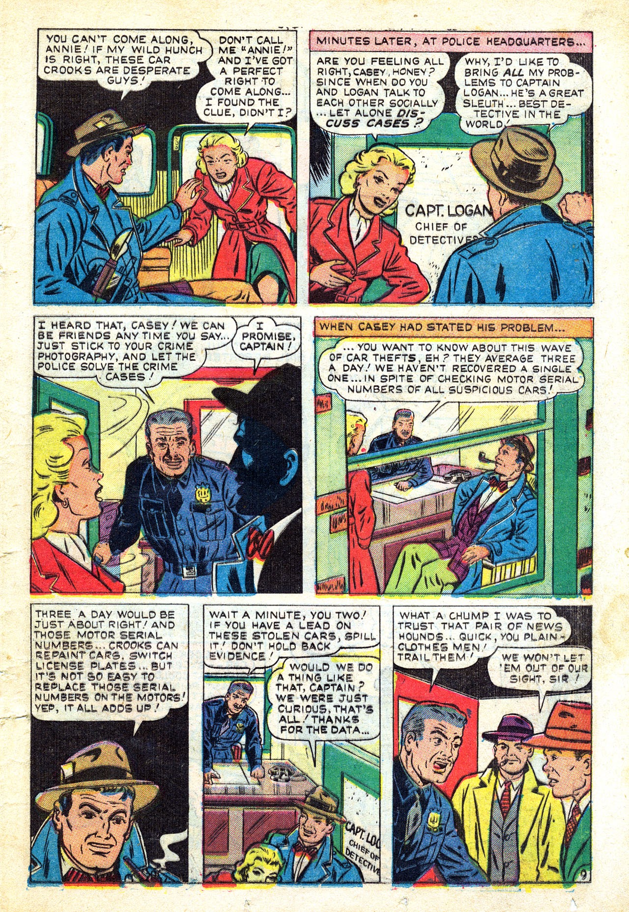 Read online Casey Crime Photographer comic -  Issue #1 - 35