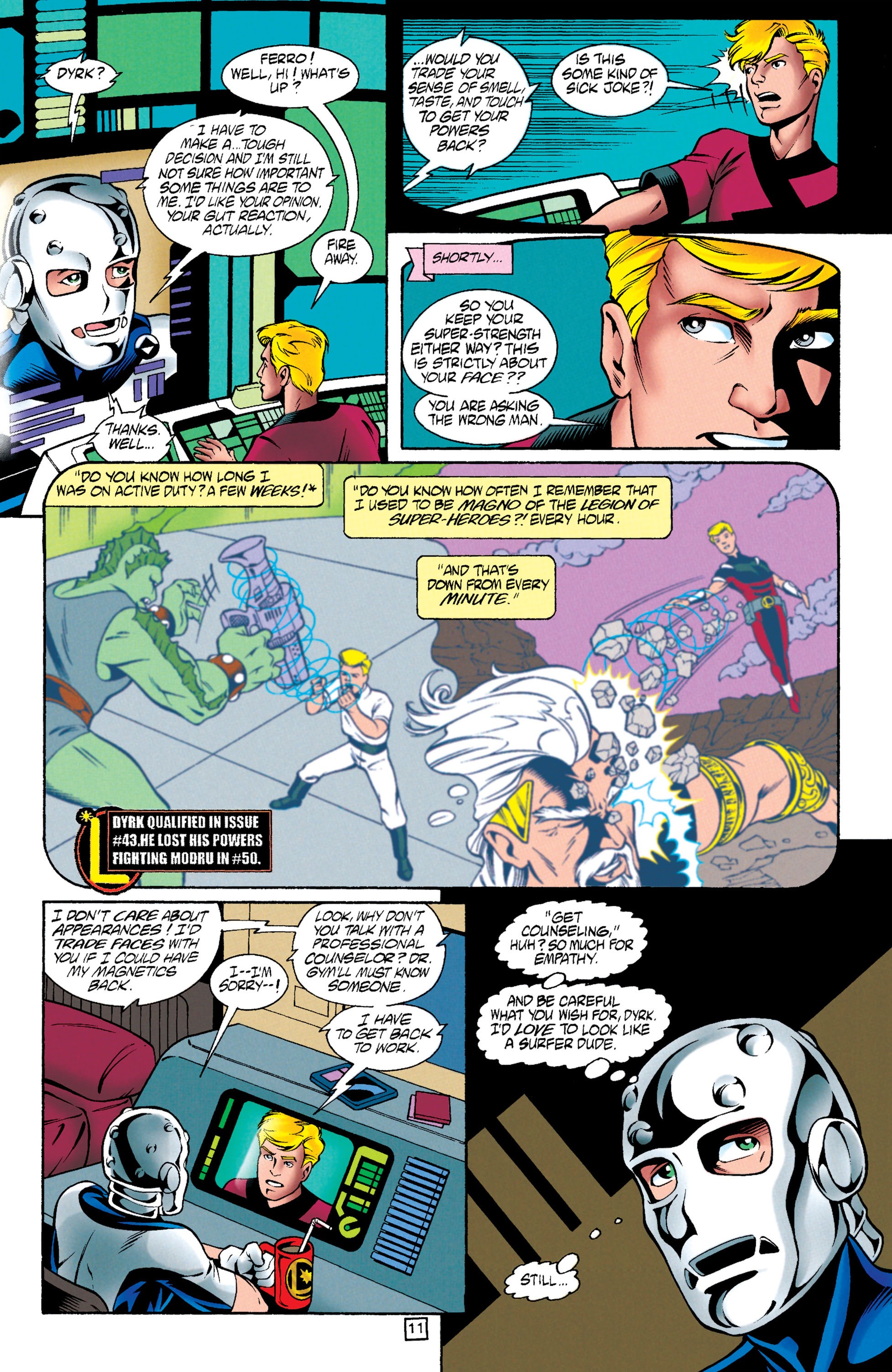 Read online Legionnaires comic -  Issue #58 - 12