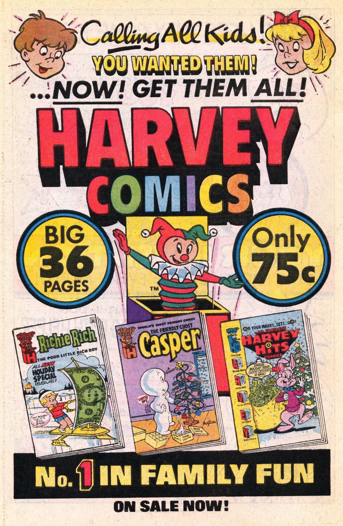 Read online Harvey Hits Comics comic -  Issue #3 - 33