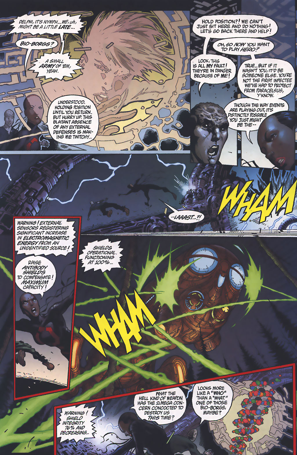 Read online The Human Race comic -  Issue #3 - 7