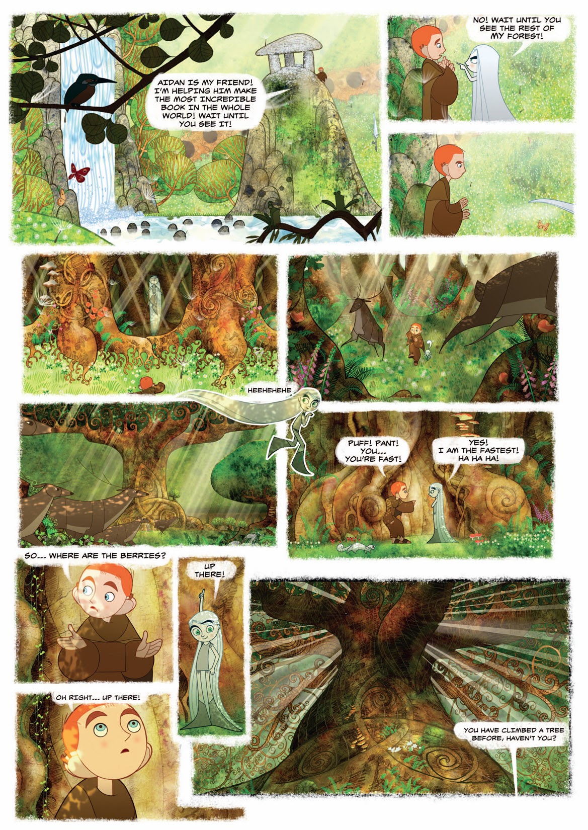 Read online The Secret Of Kells comic -  Issue # TPB - 45