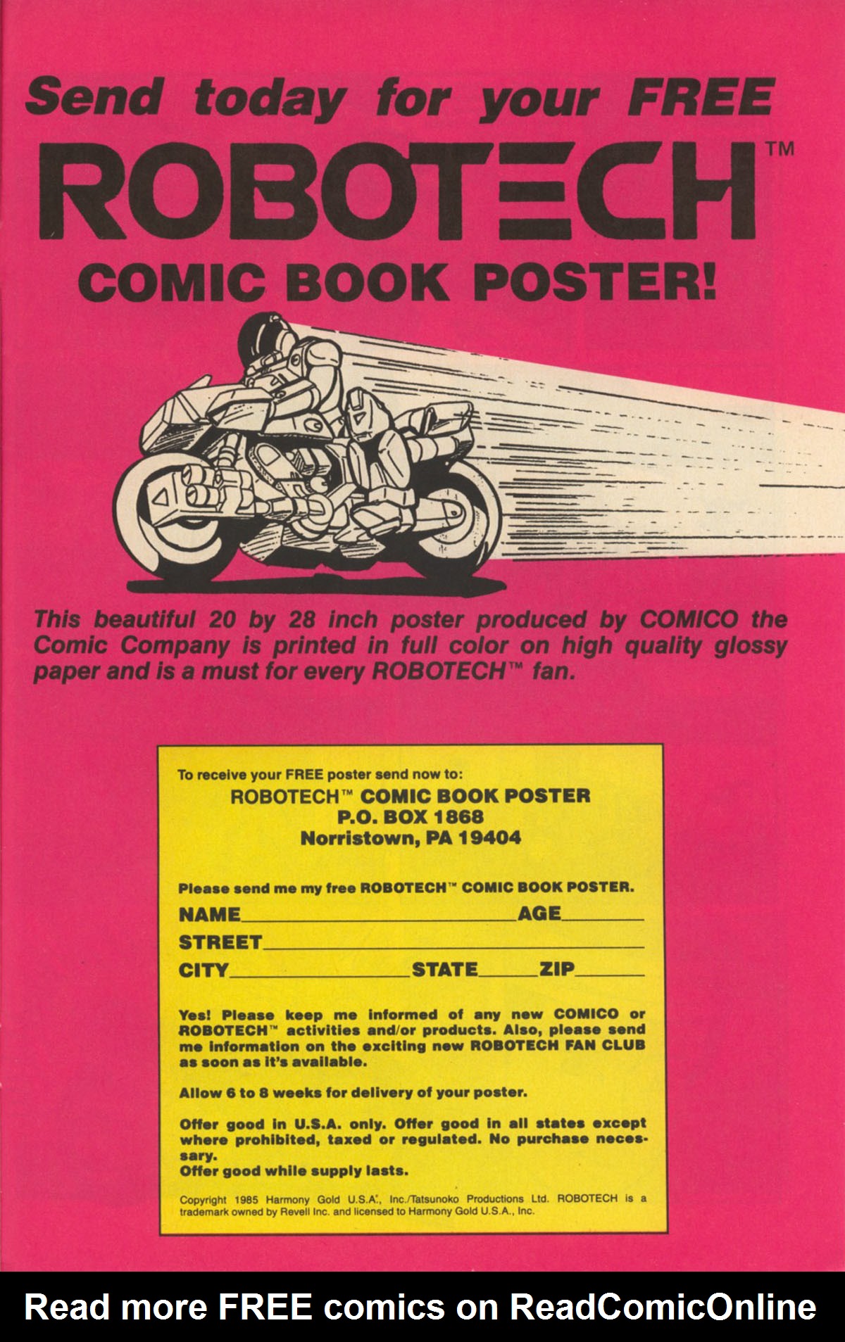 Read online Robotech The New Generation comic -  Issue #1 - 25