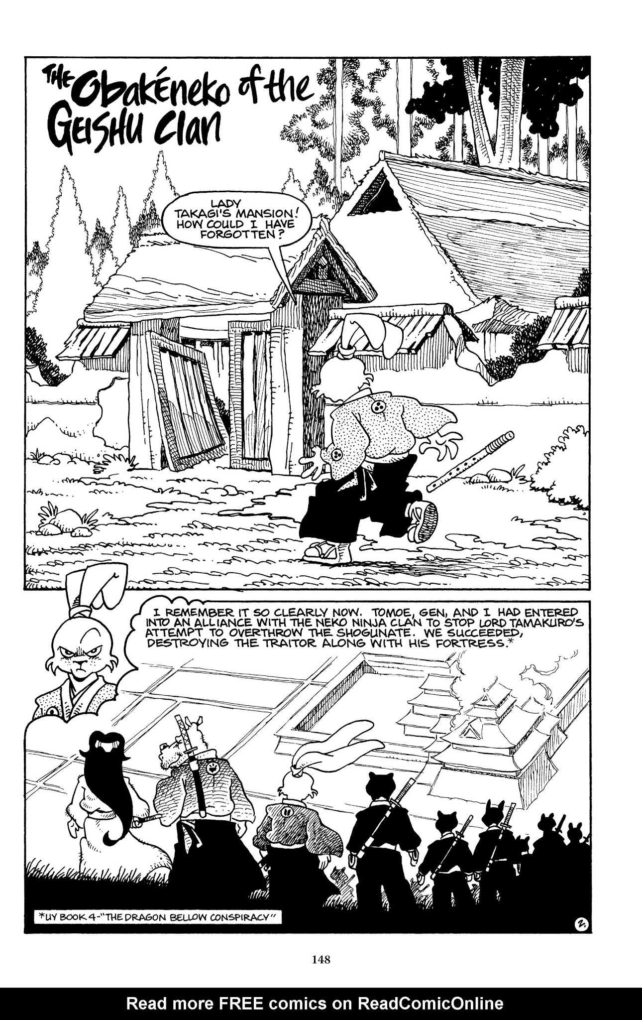 Read online The Usagi Yojimbo Saga comic -  Issue # TPB 2 - 148