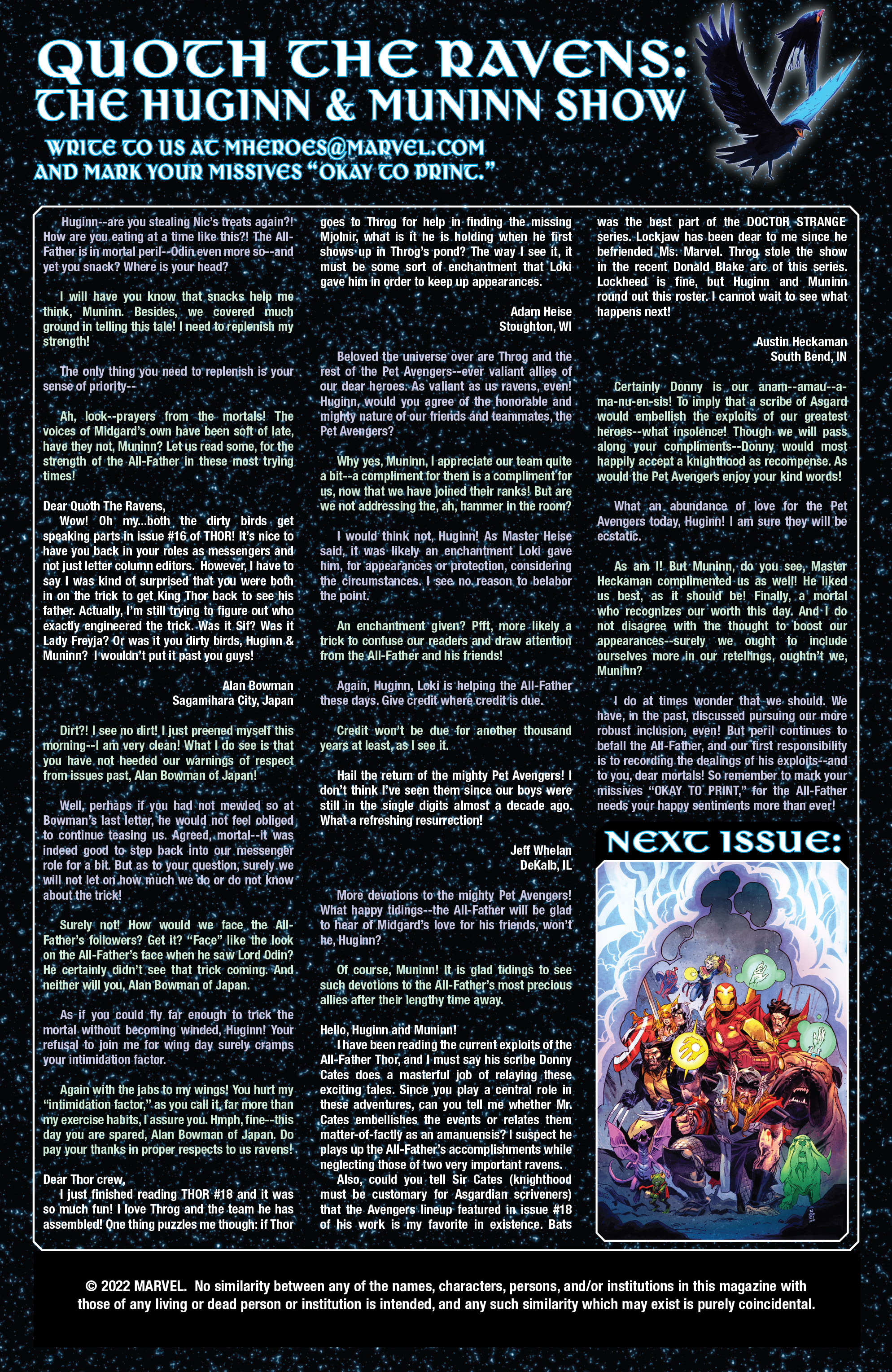 Read online Thor (2020) comic -  Issue #21 - 22
