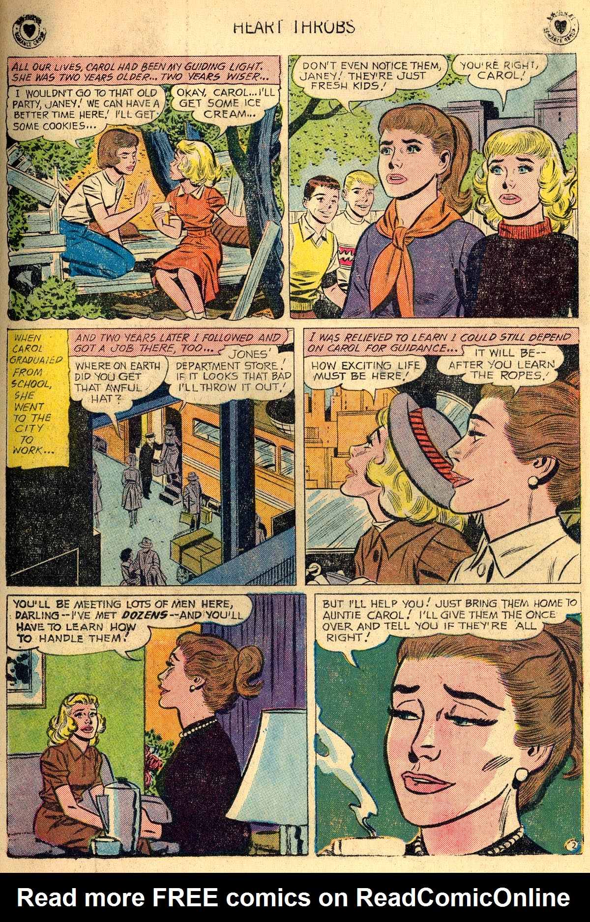 Read online Heart Throbs comic -  Issue #62 - 19